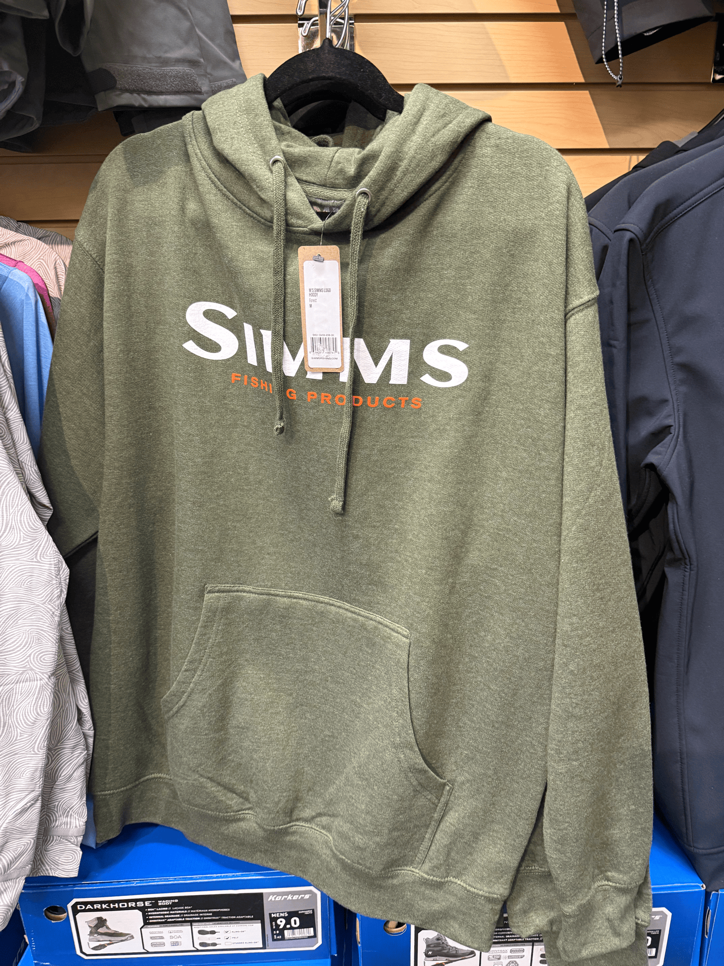 Simms sun hoodies for on-water sun protection