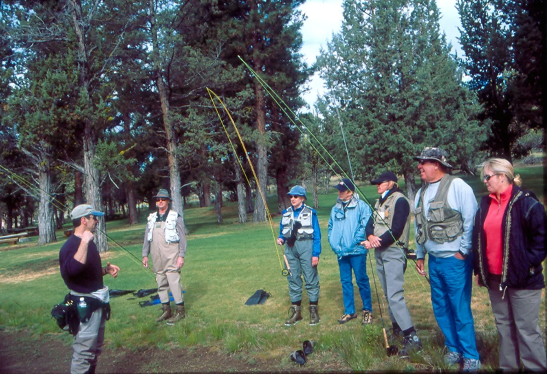 Team collaborating in a workshop